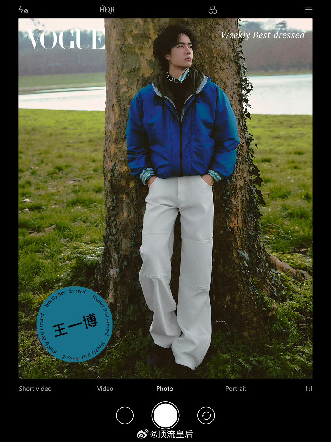 VOGUE一周最佳穿搭时装周特别版上榜： 王一博！每次出席时装周都能带来新的惊喜