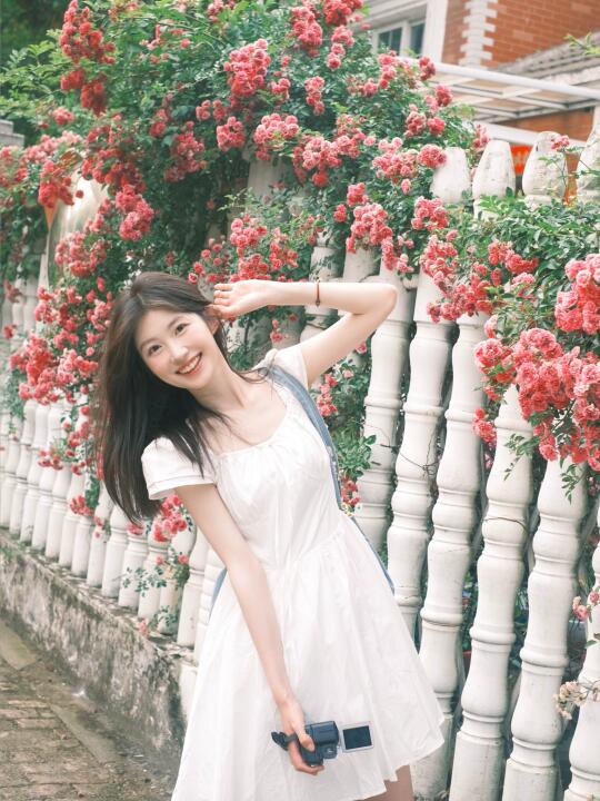 蔷薇盛开的初夏🌸日系少女