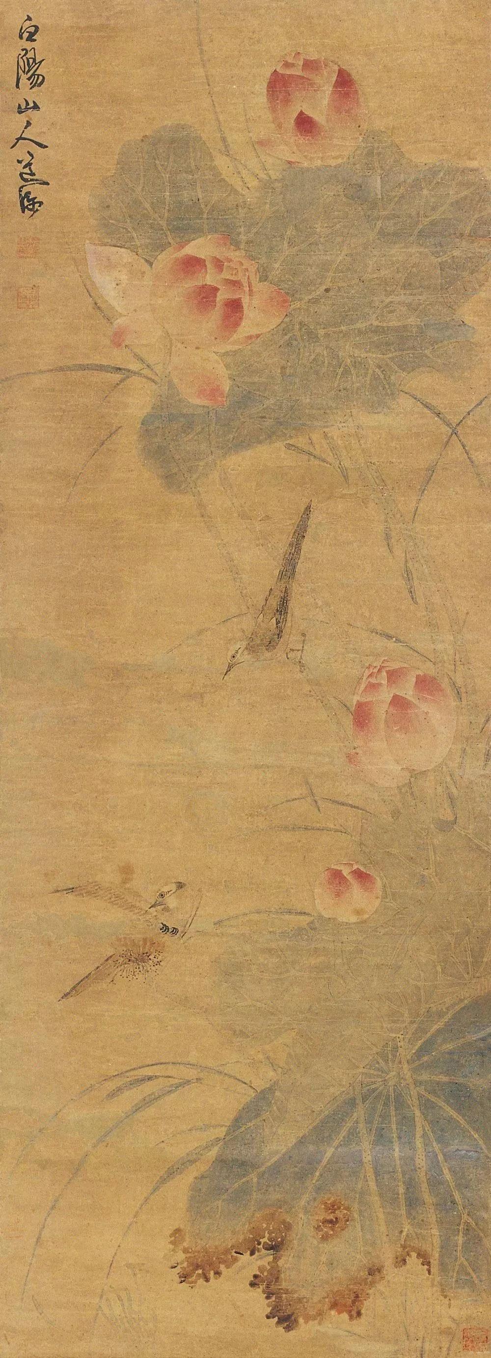 【青藤之前，白阳开宗：陈淳花鸟画的承古开今】

在写意花鸟画史上，总有“青藤白阳