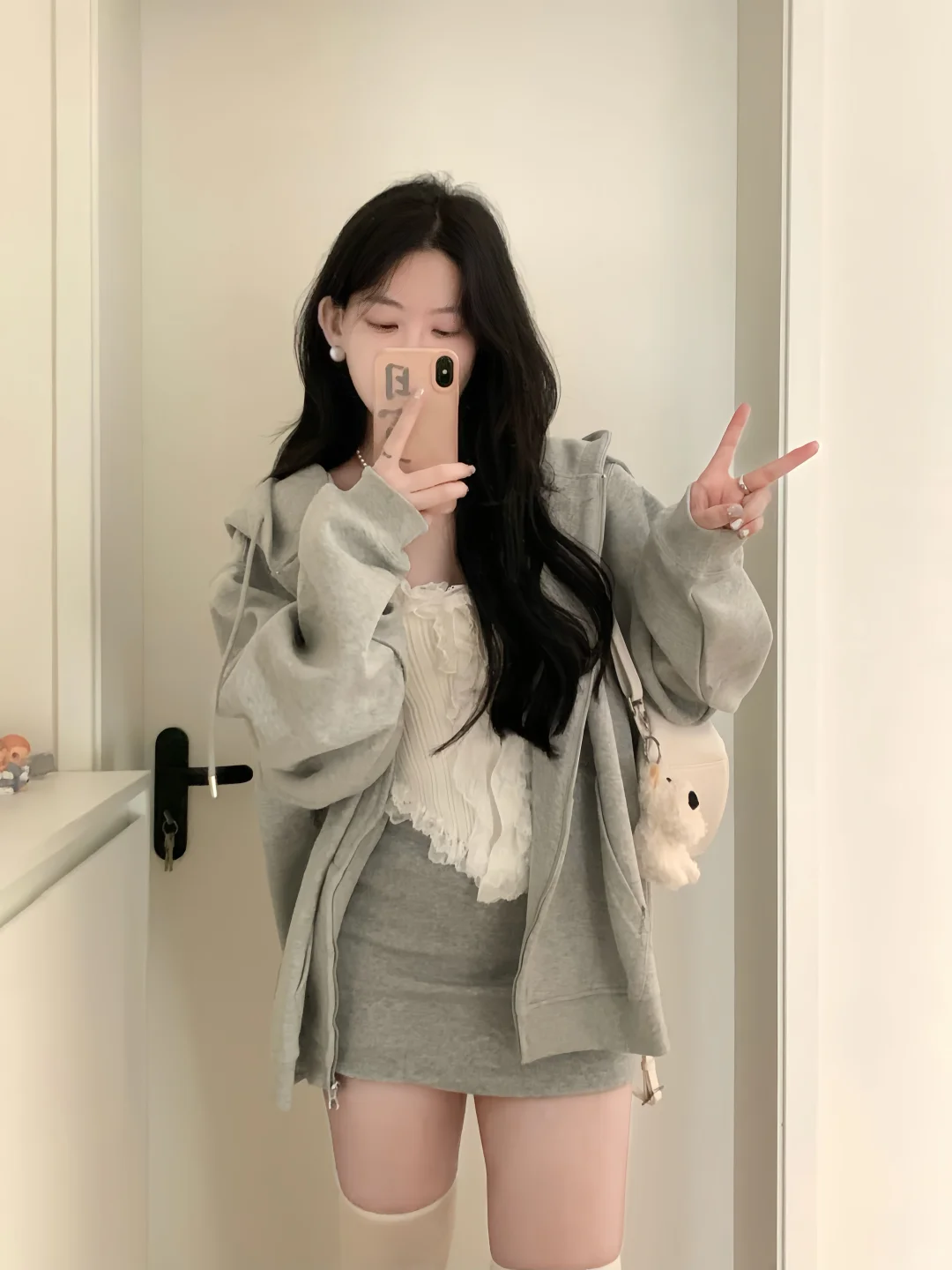 165/120 微胖穿搭 喜欢宽松大卫衣