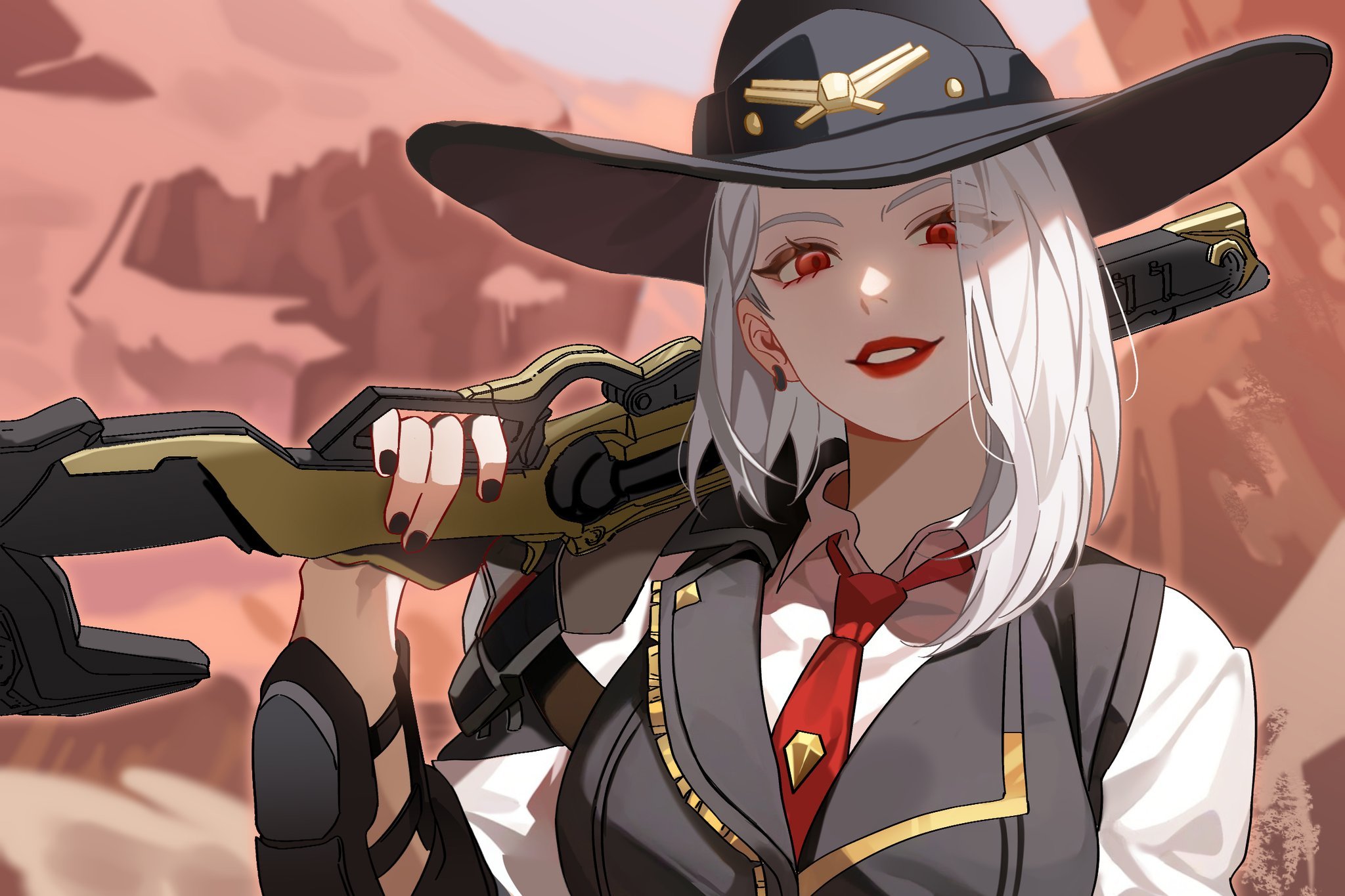 艾什D.VA和布里吉塔  X：dojeog1234  