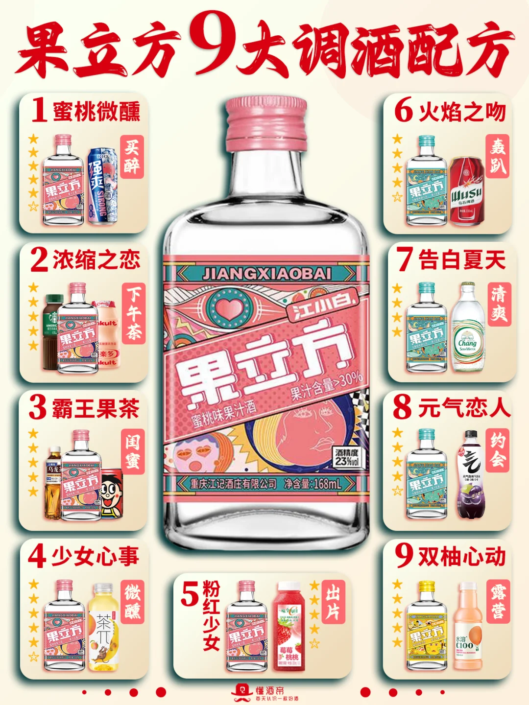 果立方9大便利店调酒🍹酒鬼少女醉爱🔥