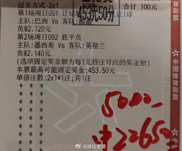2串让负+负顺利打出，2.2个落袋，美滋滋哦巴西vs挪威