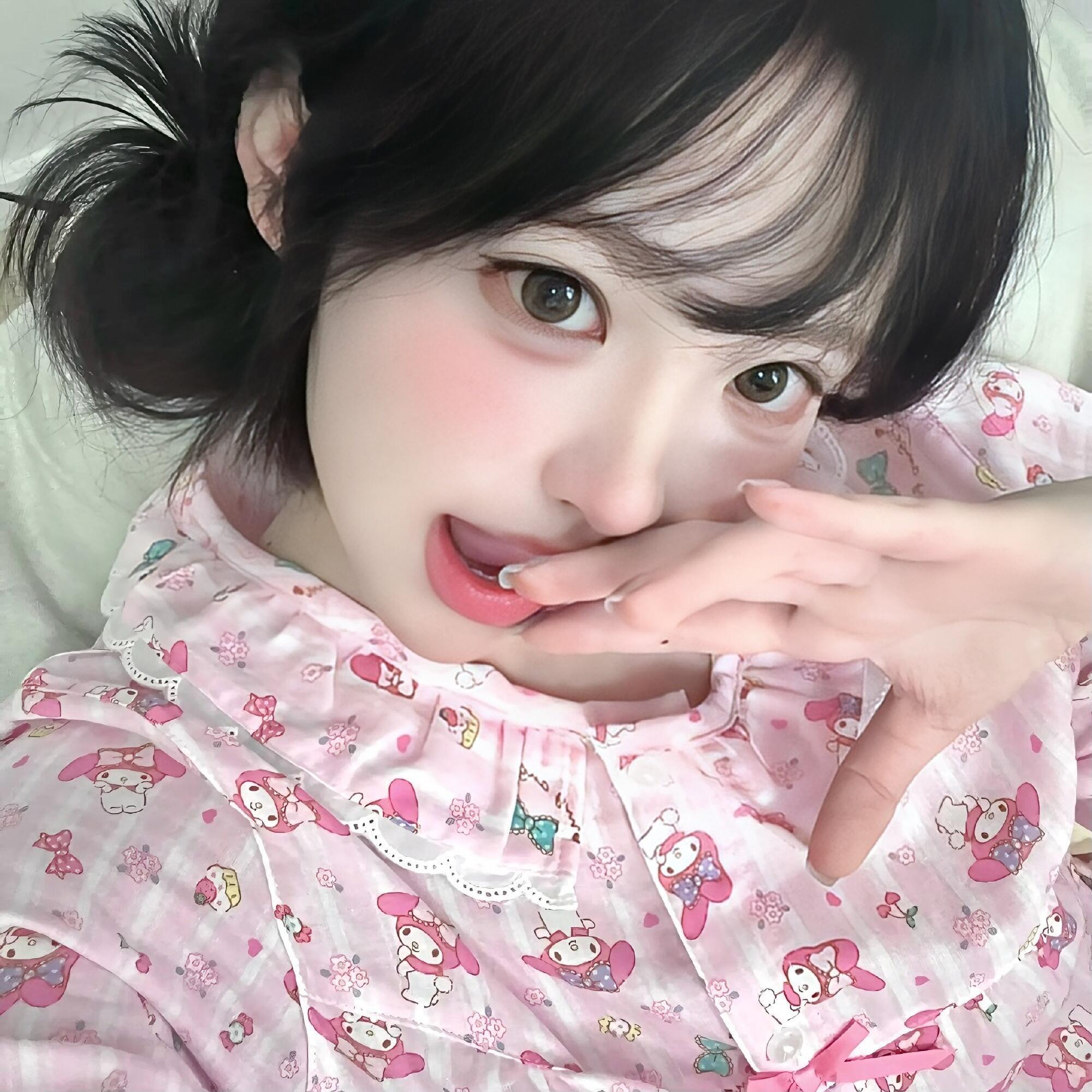 甜妹女头｜女生头像｜💗🖇️爱意藏不住 ​​​