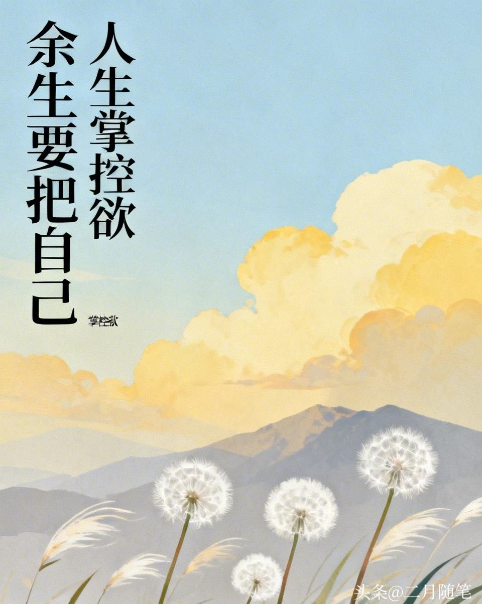 太认同了
不是我任性
是不想委屈自己
自己的人生
不能让别人拿捏[赞]不要怨自己