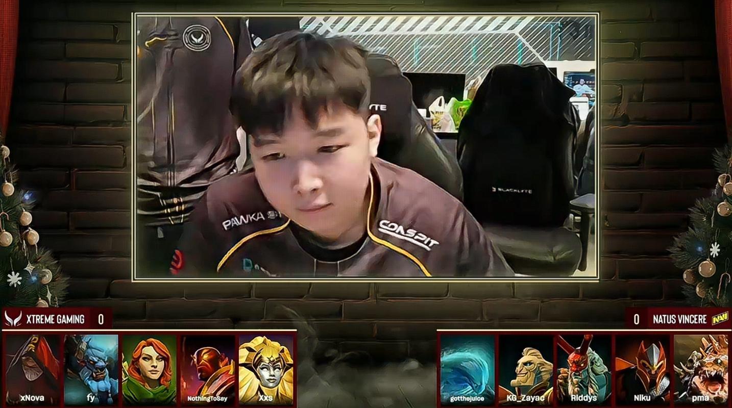 今日重头戏 XG vs Navi生死战第一局BP结束，XG阵容选的很飘，大哥风行