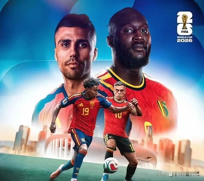 2026美加墨世界杯1/4决赛太刺激了！西班牙2:1战胜比利时晋级半决赛。

