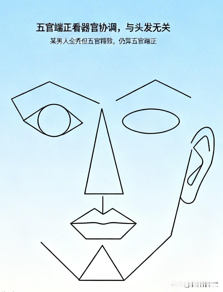 某男人全秃但五官精致，到底算不算五官端正？答案很明确
 
常有人问，男人到底怎么