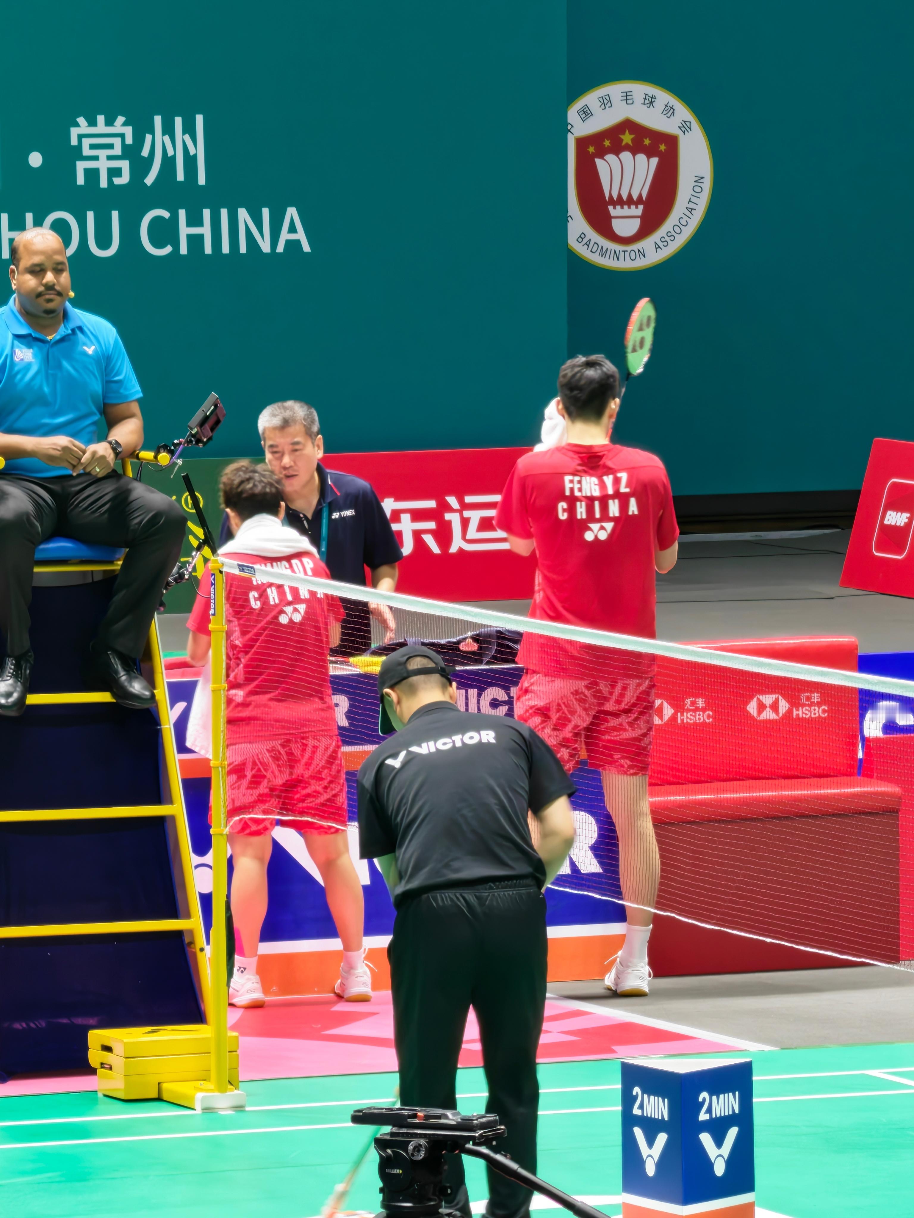 冯彦哲/黄东萍🇨🇳 21-14 🇮🇩里汉/维德佳佳冯彦哲黄东萍vs里汉维