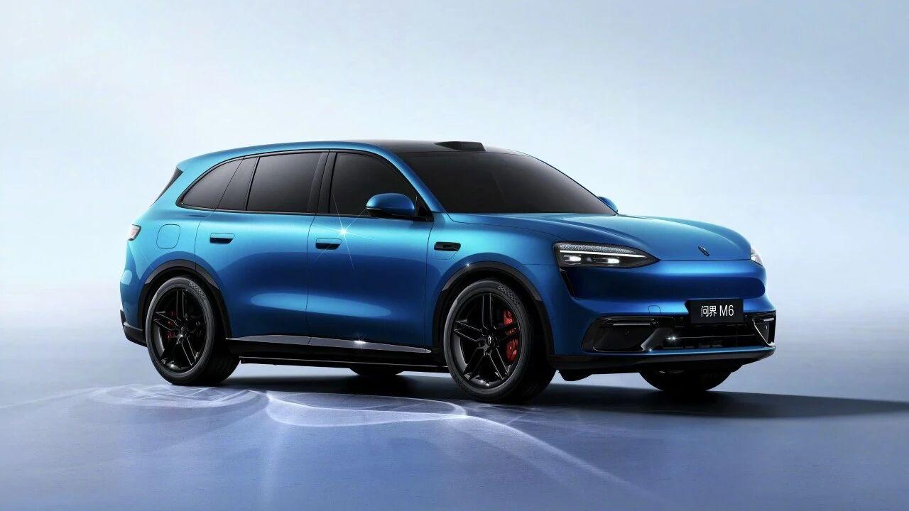 问界M6官图发布！年轻化设计和你口味吗？日前，问界官方发布了旗下全新SUV车型的
