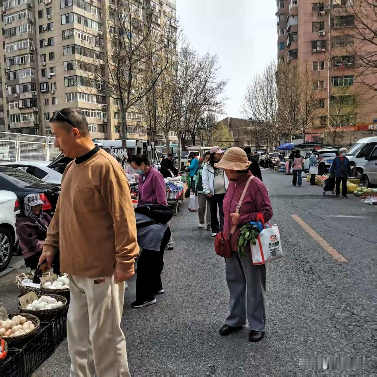 同是野菜，价格差距怎么这么大？

寺儿沟春海早市上，卖野菜的商户不少，销售的野菜