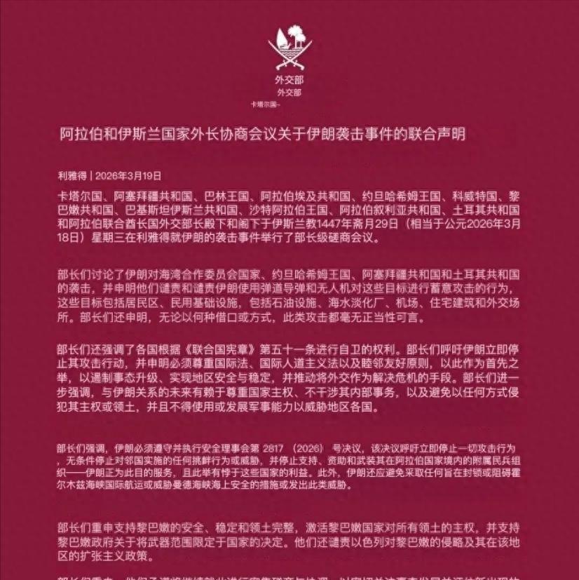 3 月 18 日，沙特利雅得的会场气氛有些微妙。12 个穆斯林国家齐聚一堂，最终