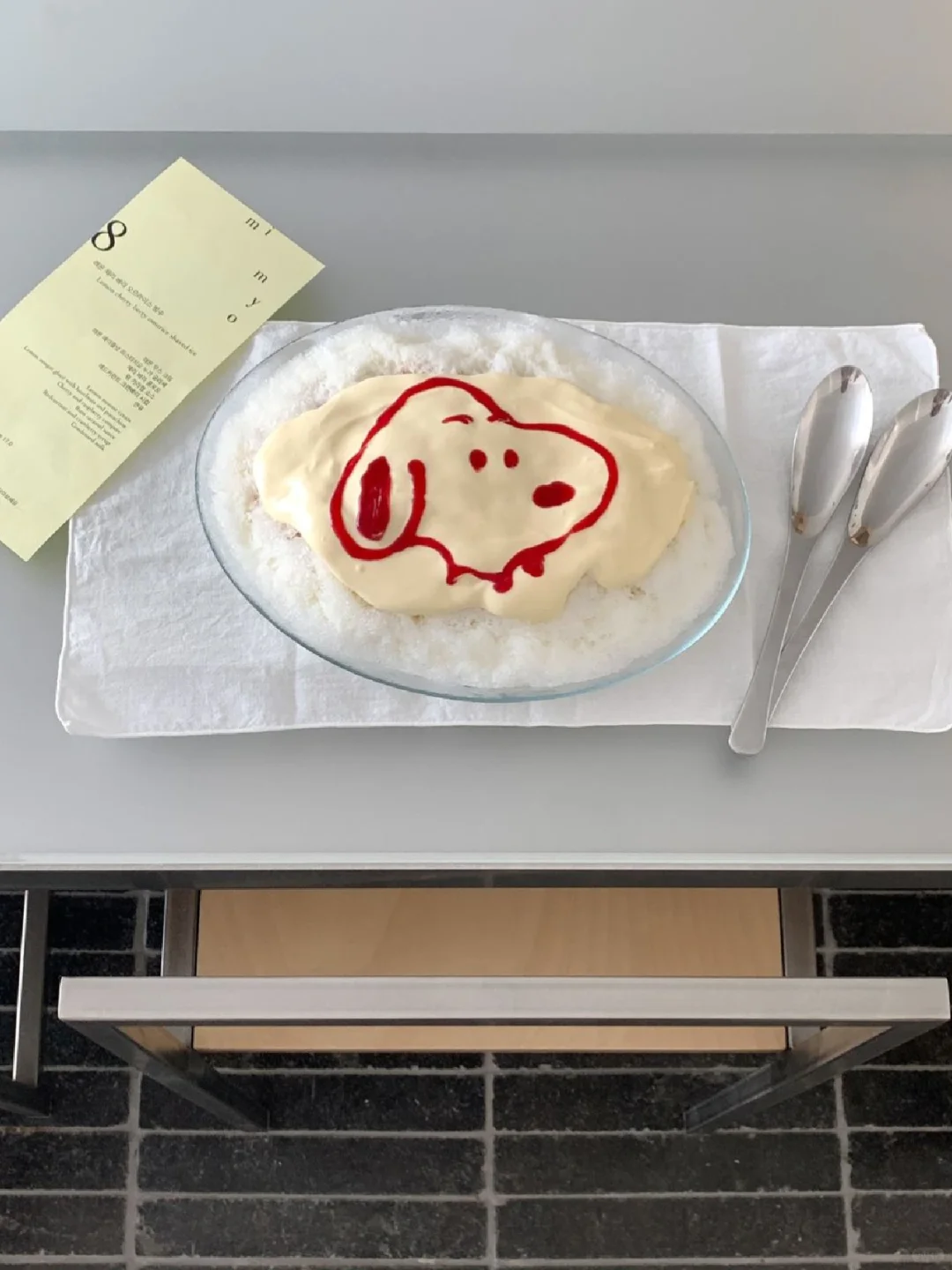 🇰🇷首尔人气史努比刨冰……