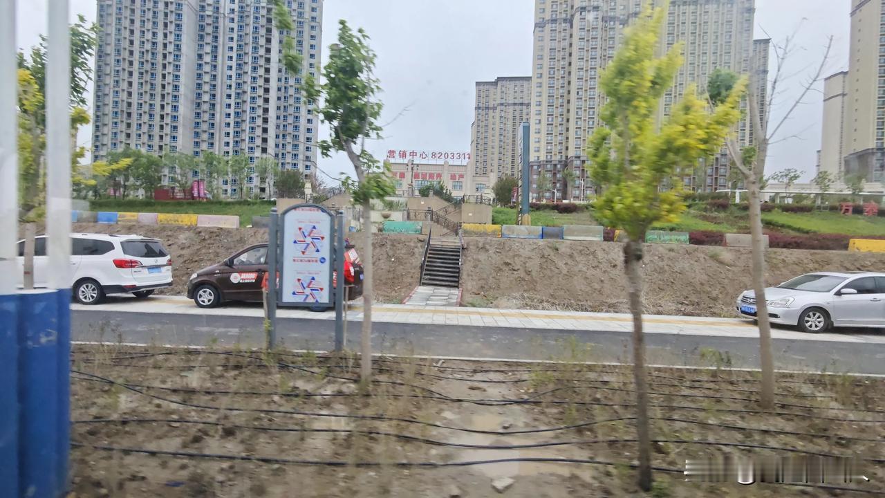 西城阳光小区门口有个“编外”公交站：车停了，站没有，报站名还搞错了

    西