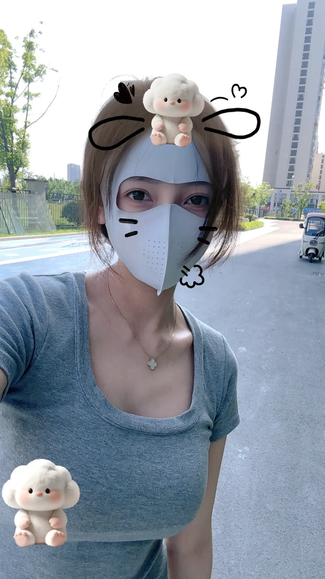 哈哈，以后防晒很重要呀。