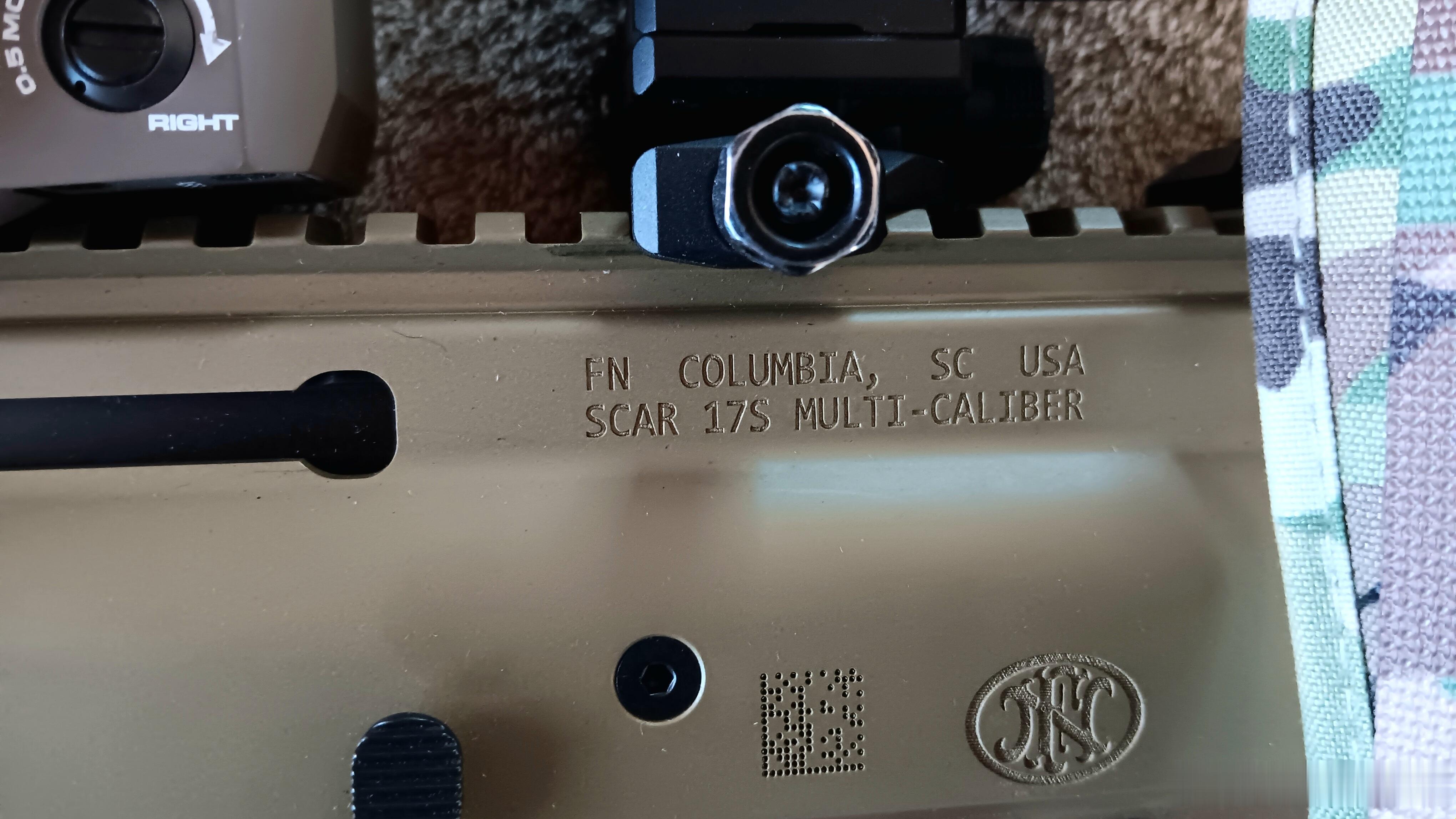 最近一直没有进货，手痒了。这是FN SCAR（英语：Special operat