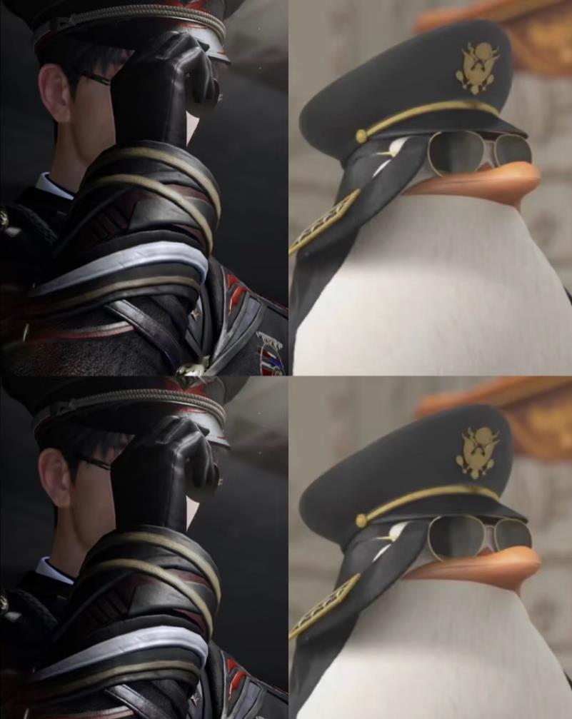 夏以昼企鹅时候🐧 恋与深空 马达加斯加的企鹅 ​​​