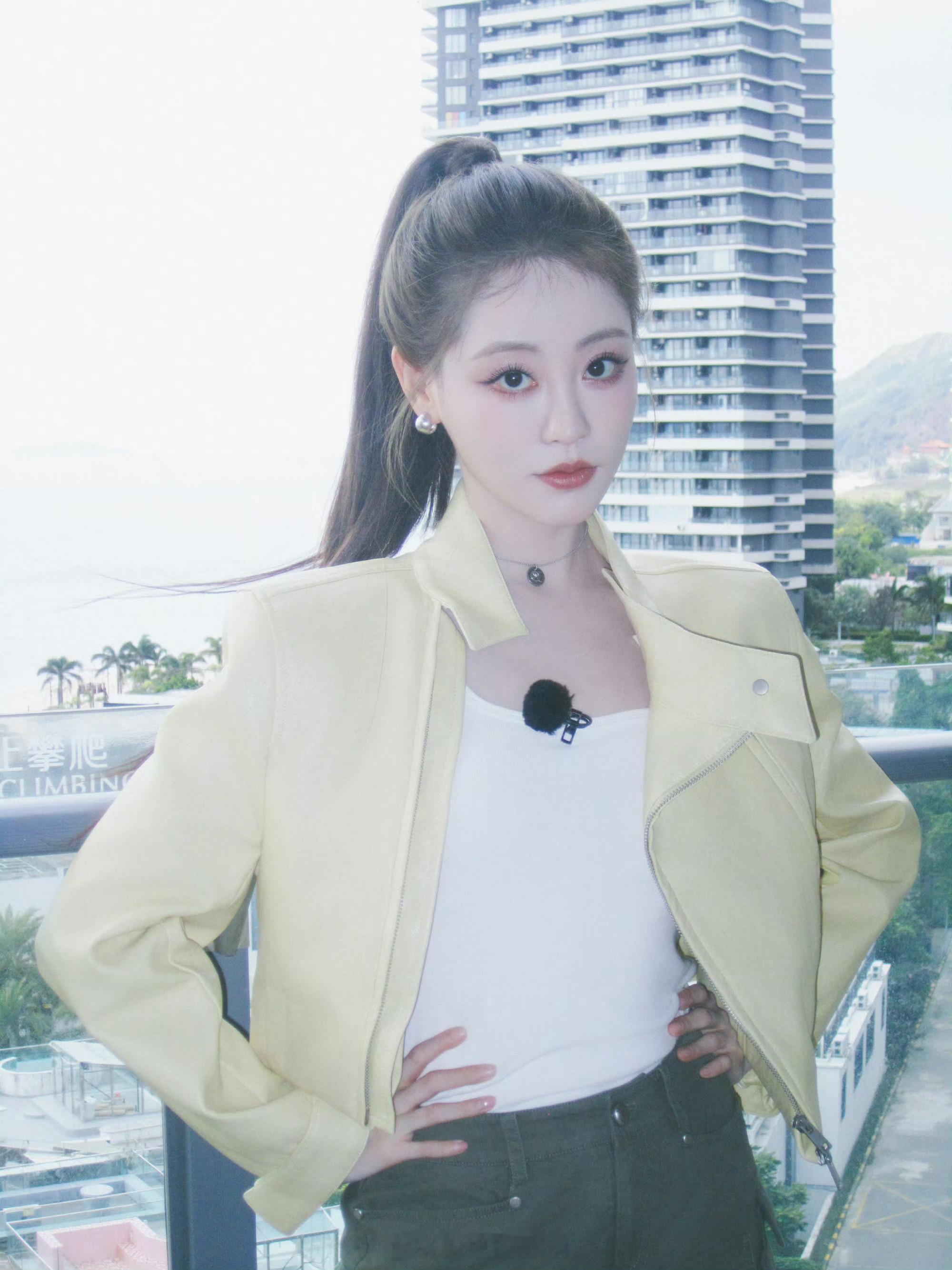 祝绪丹高马尾好飒！