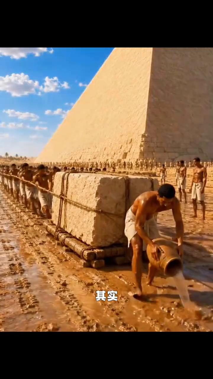 4500年前，古埃及人真的是将巨石一块一块拖往金字塔工地吗？其实古埃及人远比你想