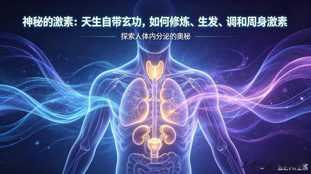 神秘的激素：天生自带玄功，如何修炼、生发、调和周身激素人体荷尔蒙 
 
世人皆向