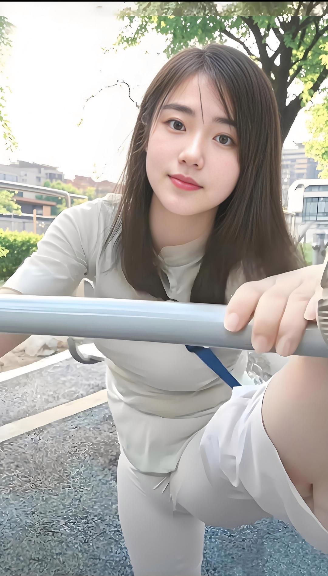 风入松·晴日
 
晴光碎落草芊芊，树影覆阶前。素衣浅映春云色，玉纤横、握得清寒。