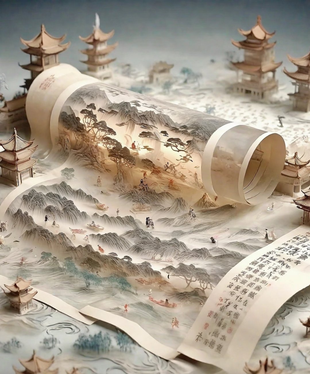 真的太励志了！学历从来不是唯一的标准，凭着一腔热爱常年坚持画画，作品能被国家级展