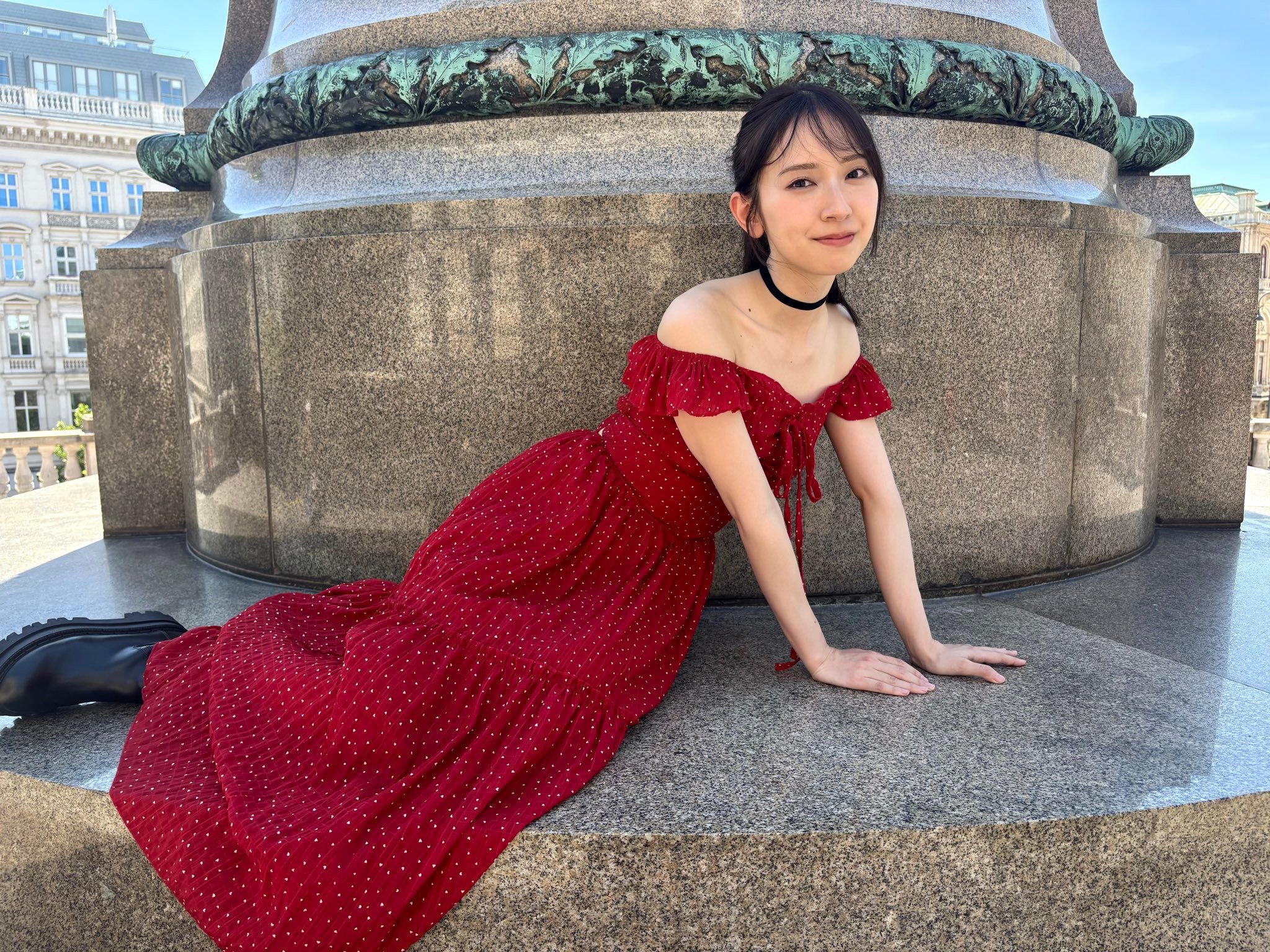 金村美玖[超话]金村美玖 🍣オフショット公開🍣映画「ビフォア・サンライズ」で