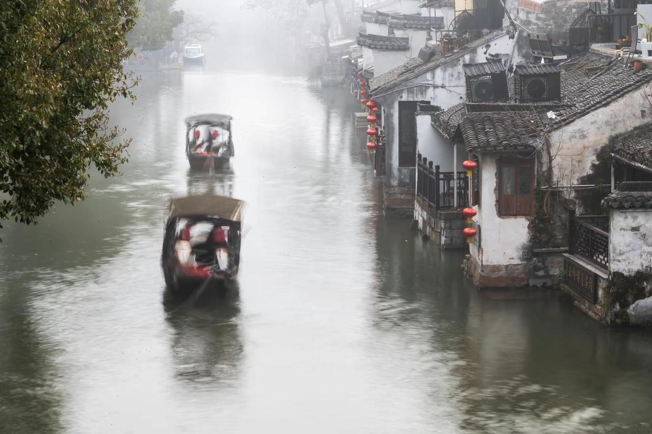 西塘古镇。西塘古镇