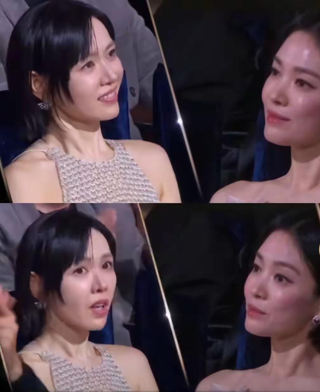 韩娱这次的青龙奖有点过分了‼️
简直把宋慧乔的尊严按在地上摩擦‼️
你不给人家奖