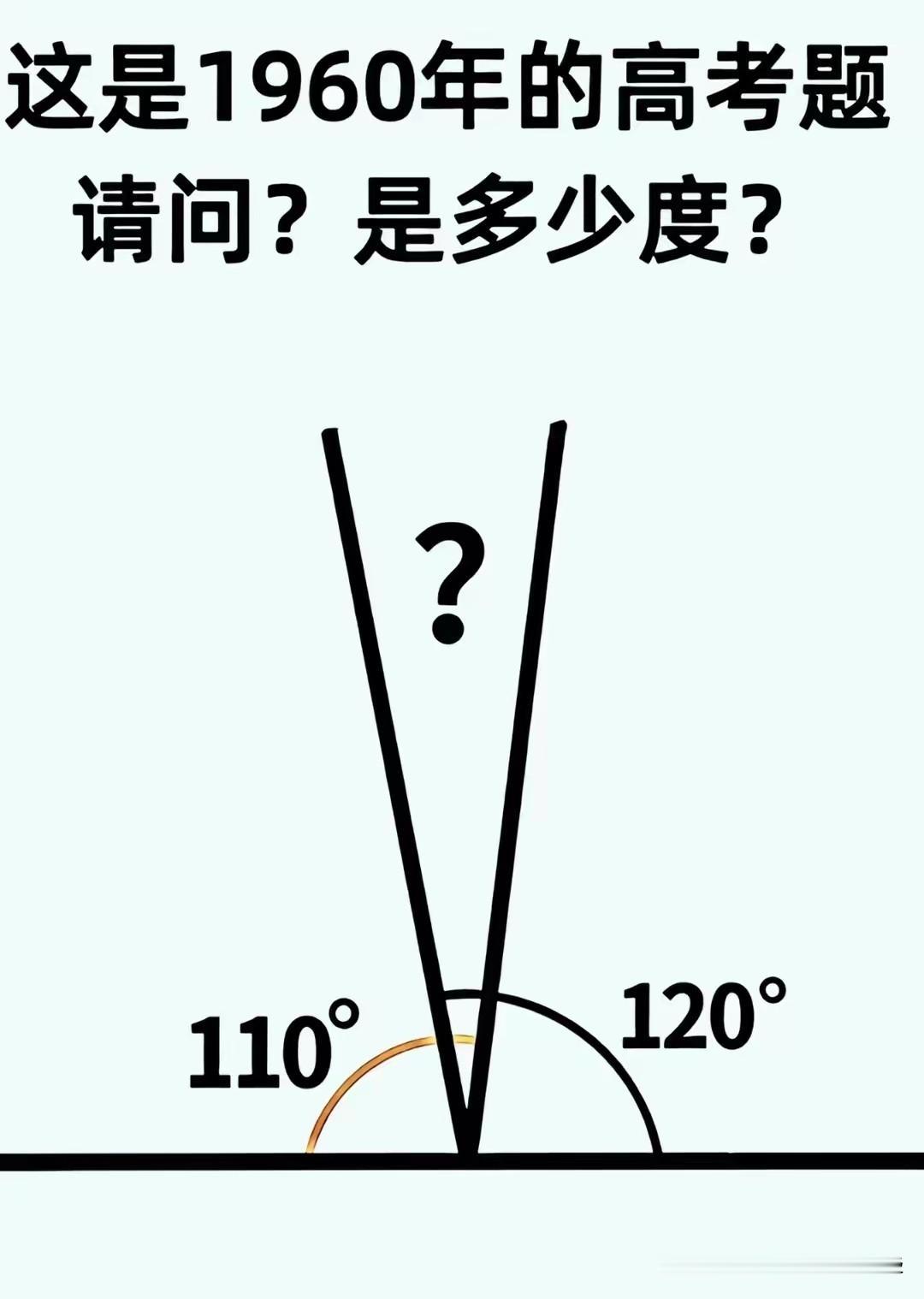 1960年的高考试题，把我给彻底的难住了，都说那个时候的题简单，完全是送分题，我
