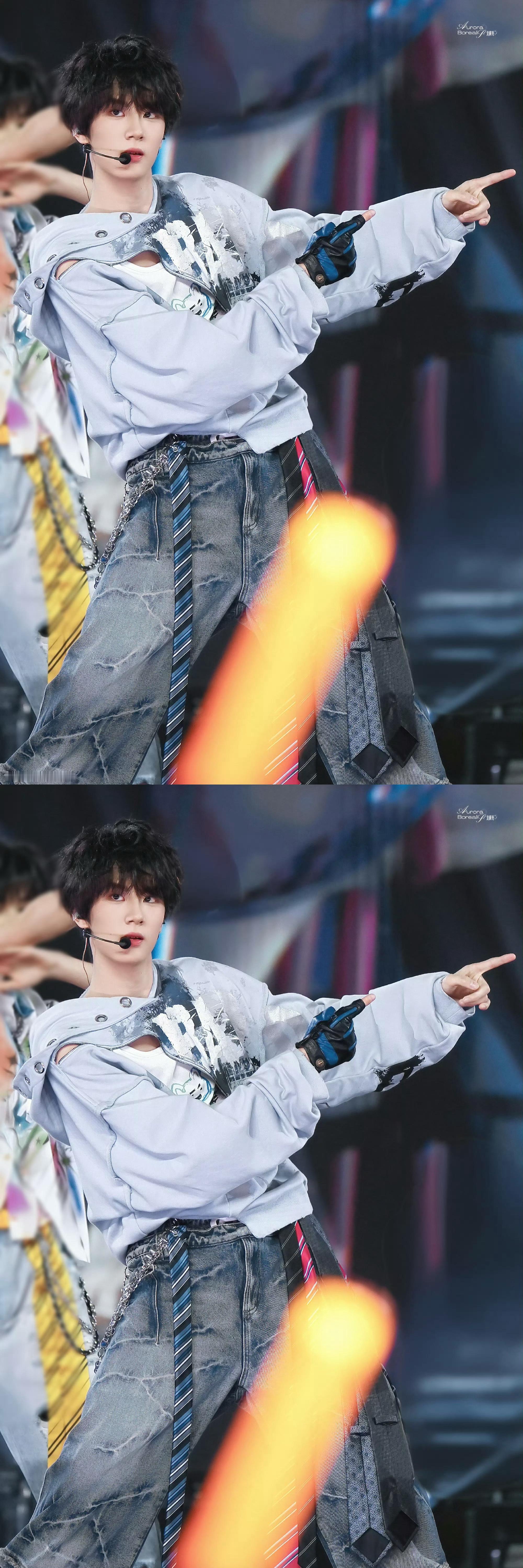 李煜东灯牌李煜东实力人气颜值暴击，真帅也很萌，完全热血高校来的吧