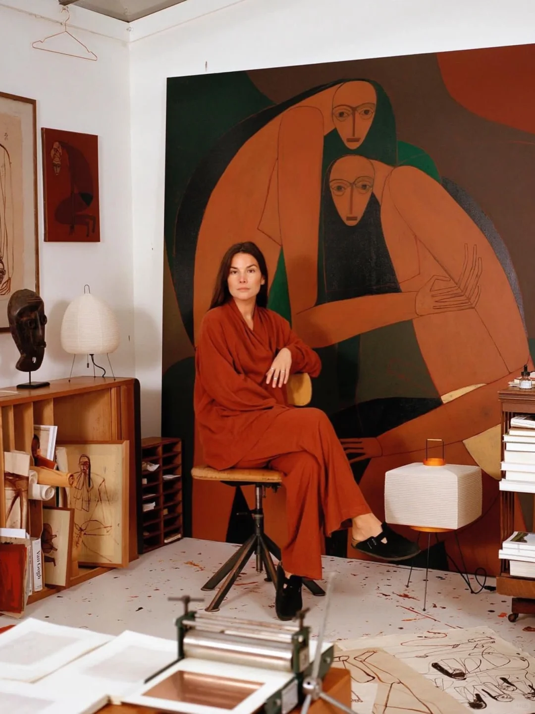 Cassina | 情迷中古家🟤画家的艺术工作室