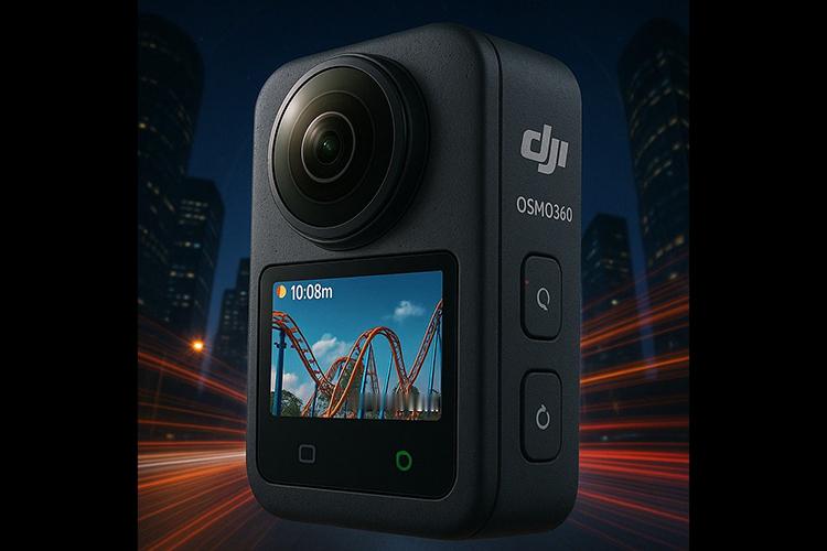疑似大疆首款360°全景相机谍照，或命名为OSMO360，整体设计有些类似于Go