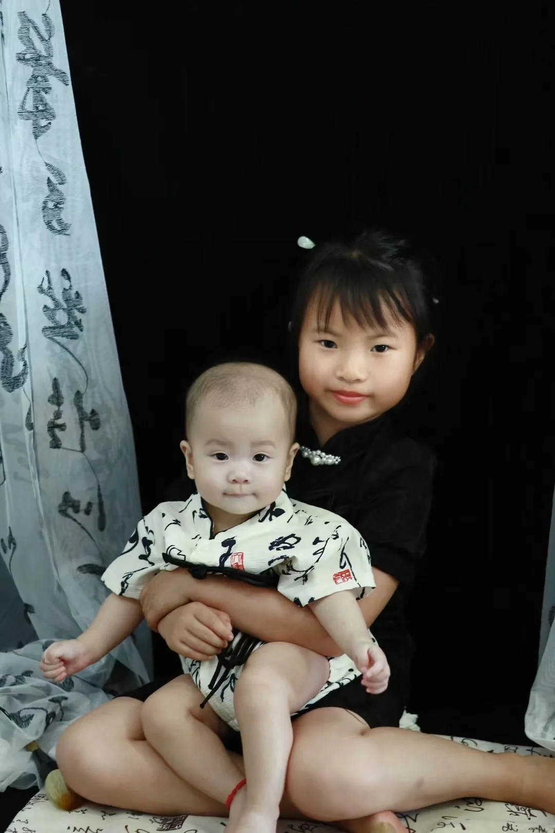 和姐姐的国风合照😎