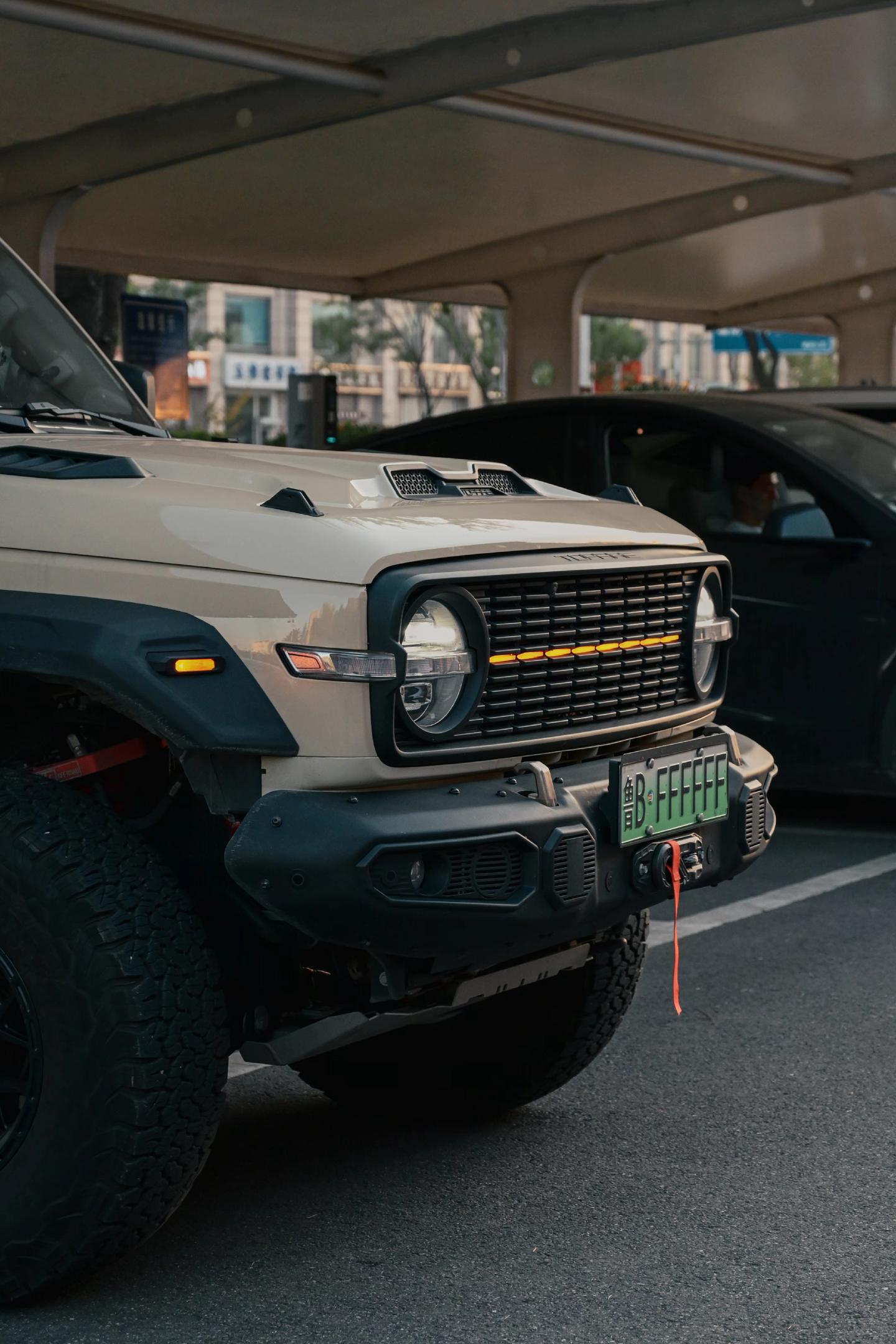 坦克300这么收拾一下太好看了。