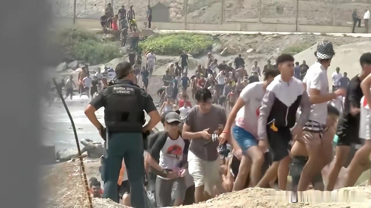 民众要活命，他们才不管休达属于谁的，现在他们要吃饭，要活命，摩洛哥受到俄乌战争以