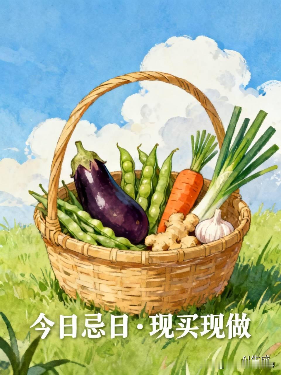 弟弟说他今天早早回来，拉我去买菜。
今天爹忌日，我们做子女的每个人都得做一桌菜。