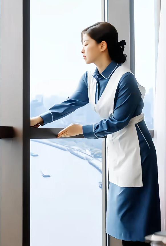 朱珠把保洁服穿出高定感气质碾压所有穿搭！朱珠把保洁服穿出高定感，优雅又大气，一出