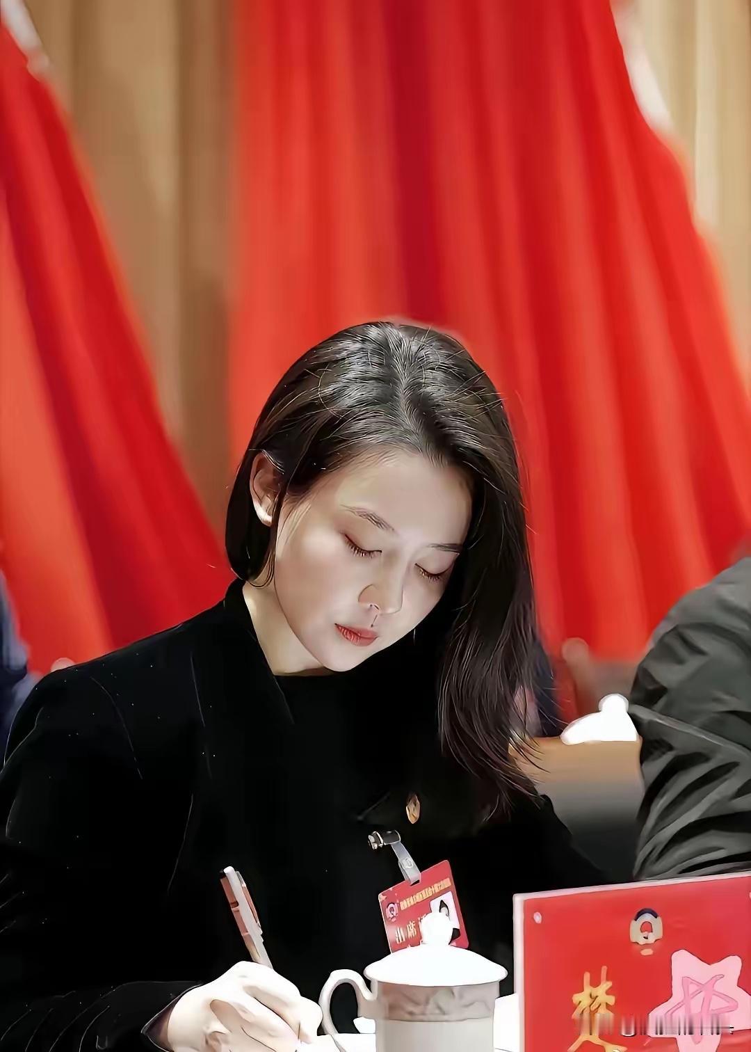 最美代表，努力为人民服务