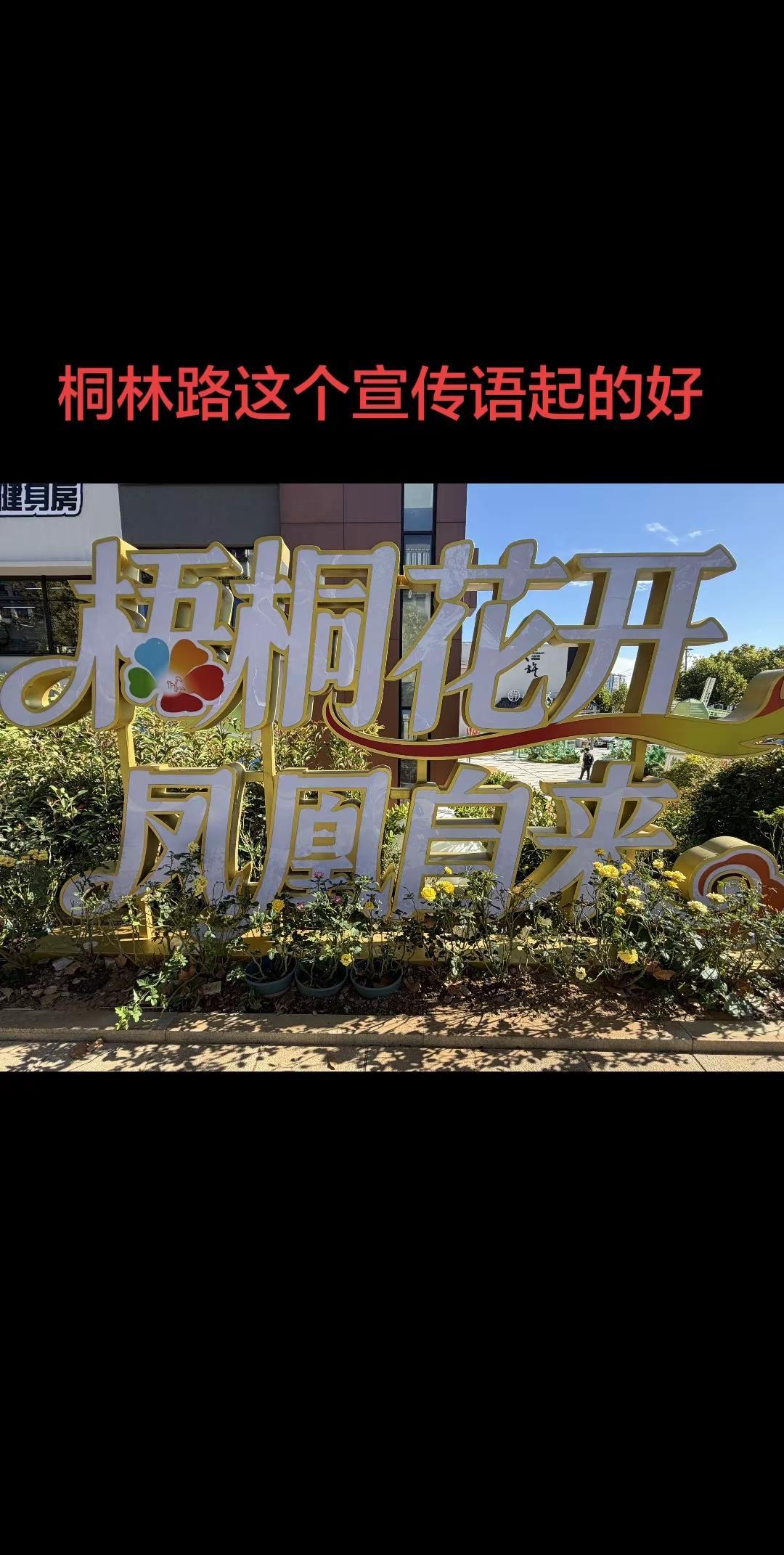 结合了城市道路和附近的公园。我们的确是可以给一些特色道路景区，起一些好的宣传语，