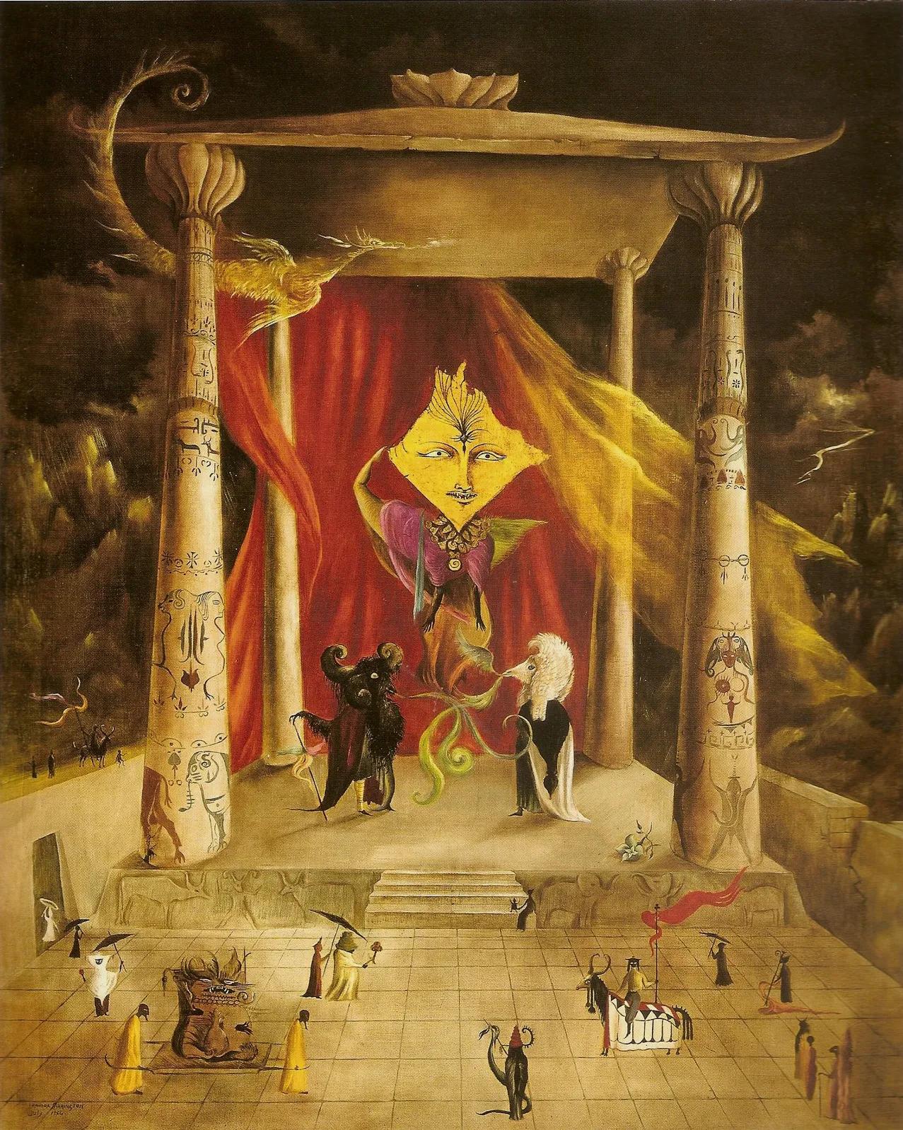 莱昂诺拉·卡林顿Leonora Carrington绘画作品