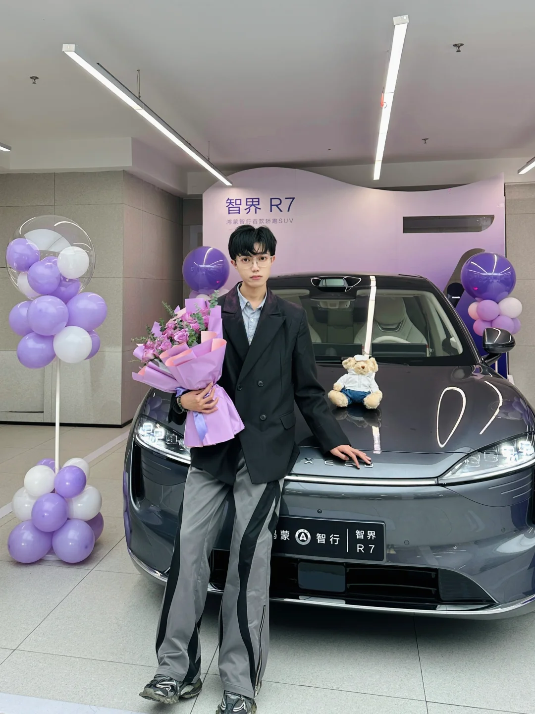 💜从心出发，22岁提车智界R7🚗