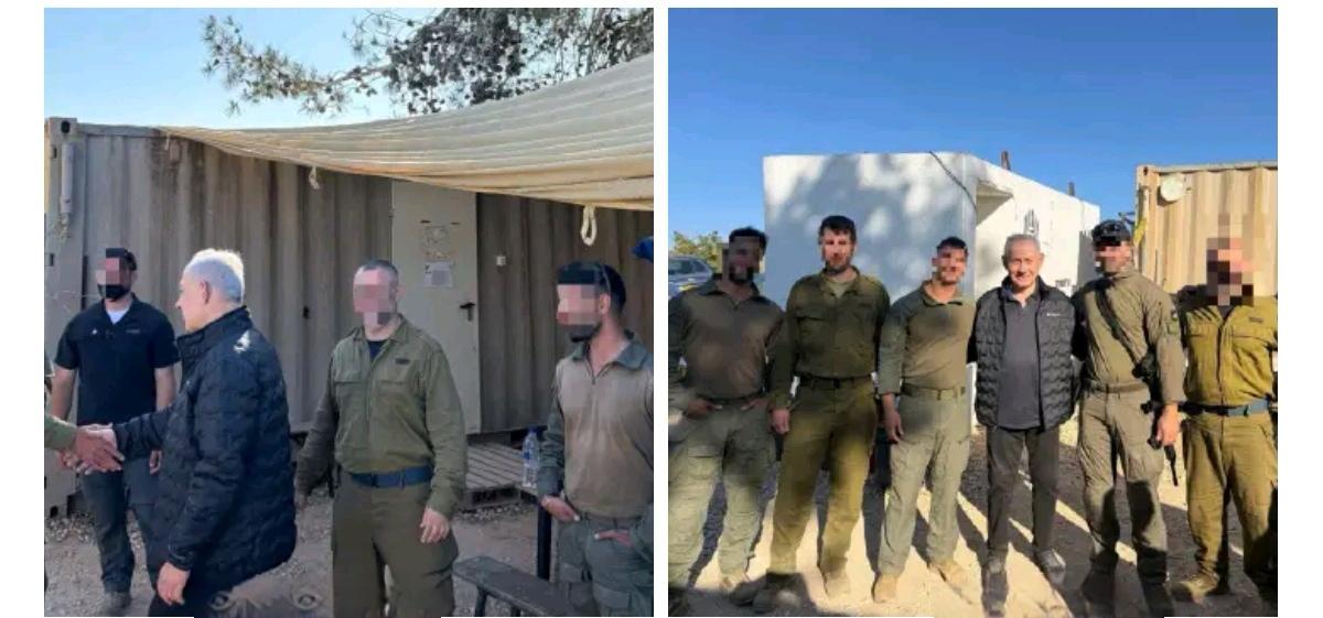 以色列总理内塔尼亚胡昨天视察了以控耶路撒冷的“铁穹”防空系统阵地：他说：“我们已