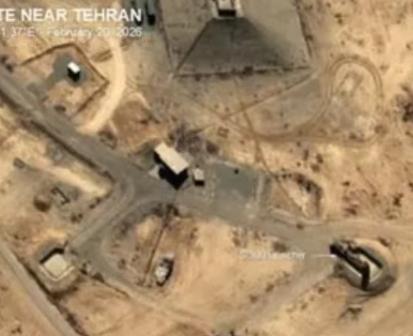战争还没有开始呢，伊朗的底牌就被美国拔出来了，从卫星照片就能看到伊朗部署导弹的位