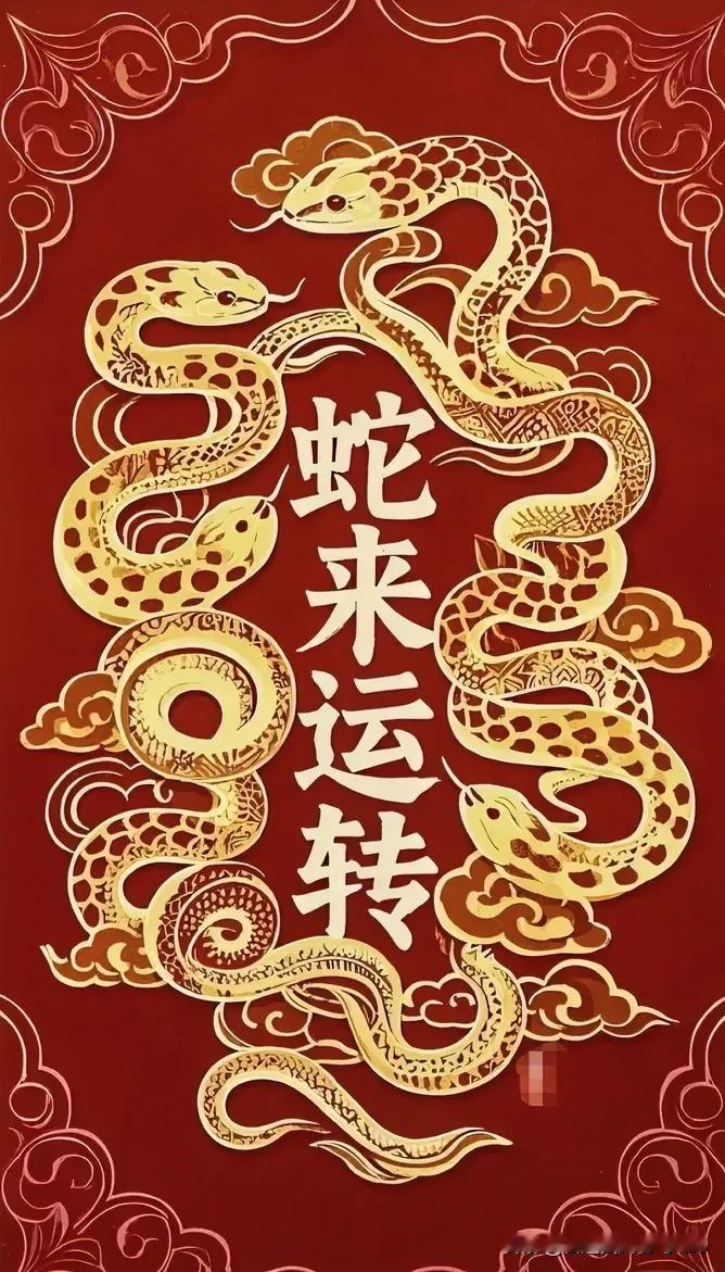 今天是农历2025乙巳蛇年，正月初一。“蛇行千里”这词，以前从未听说。今年突然冒