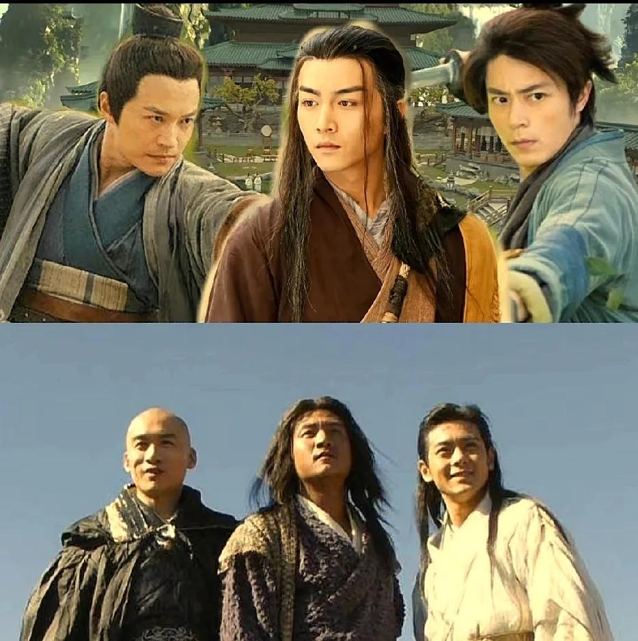 天龙三兄弟打得过上面的金庸三男主吗🤔郭靖 杨过 令狐冲
