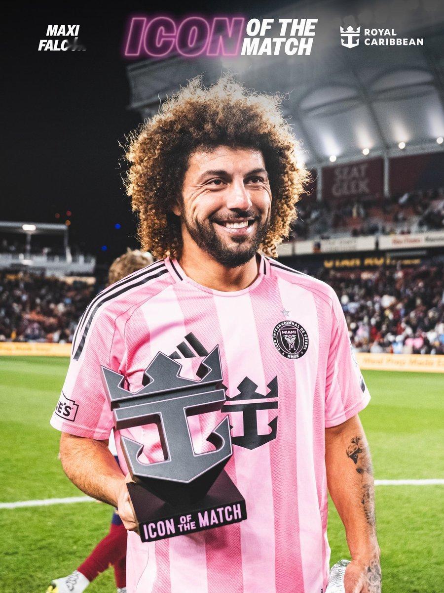 后防线坚如磐石且统治力十足🛡️👊 马克西·法尔孔荣膺今晚皇家加勒比呈献的比赛