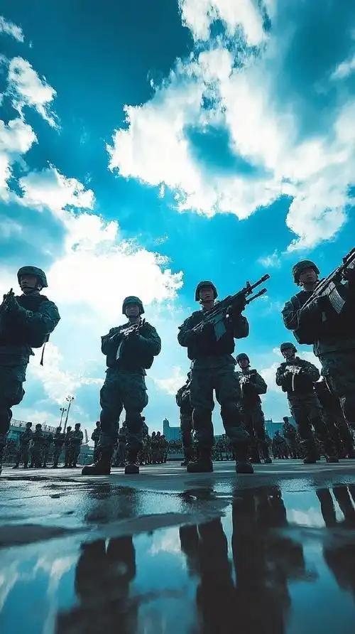 队长对战士们说遇到生死我挡子弹