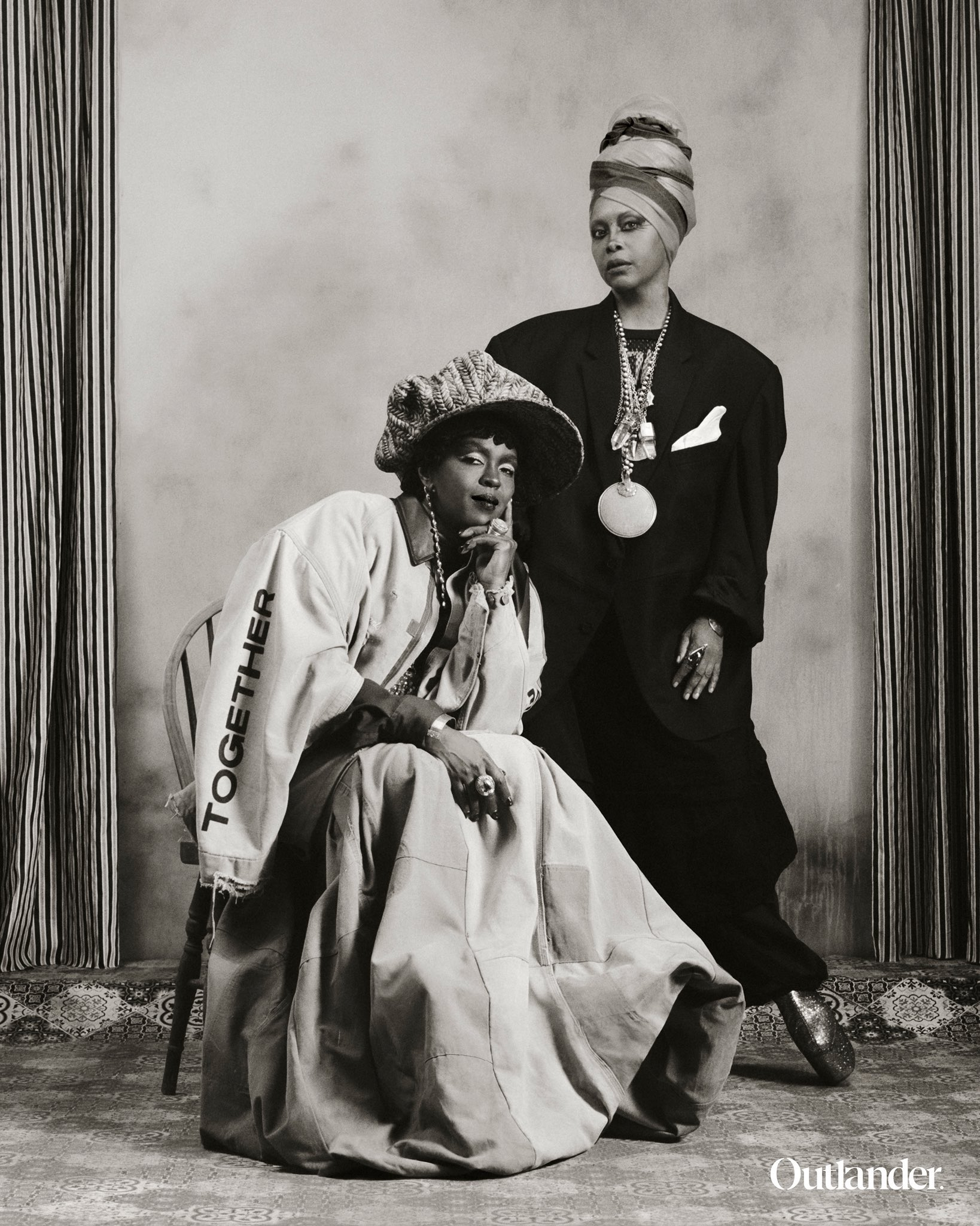 【📸】Lauryn Hill x Erykah Badu 为《Outlande