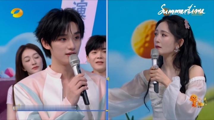 谢娜叫丁程鑫前辈谢娜邀请丁程鑫当巡演嘉宾谢娜演唱会全国巡演丁程鑫性格实在，第一时